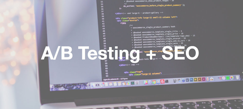 A/B testing and SEO header