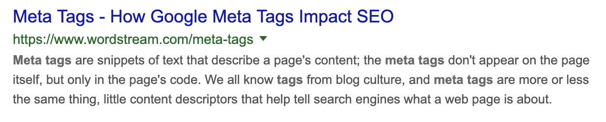 meta tags example for seo