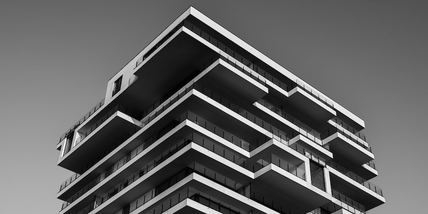 website-architecture2-1 how to build a site architecture - photo of a black and white building structured and stacked on top of each other